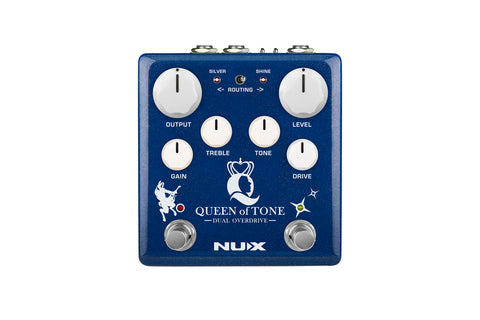 NUX NDO-6 Queen of Tone Dual Overdrive Guitar Effect
