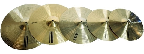 Set of 5 OSKAR MARTIN MOR003 ALLOY CYMBALS 5 PCS MORATTI
