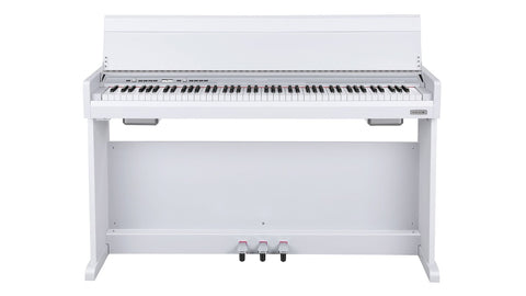 White electric piano with stand and pedals NUX NCK-330