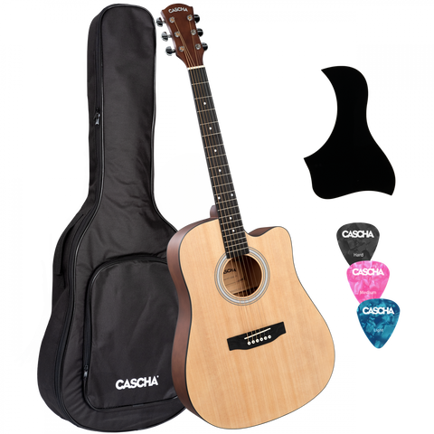 Student Series Dreadnought Guitar with Spruce Top - Natural