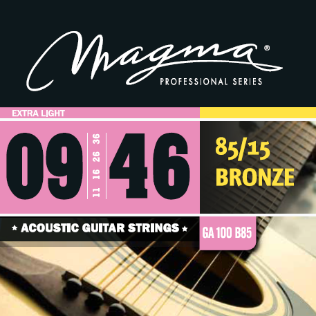 ACOUSTIC GUITAR - Bronze 85/15 - GA100B85 Extra Light