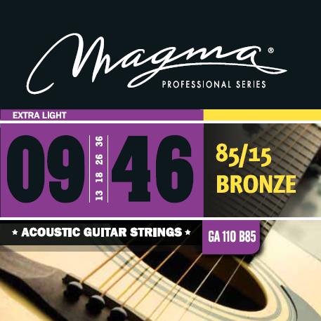 ACOUSTIC GUITAR - Bronze 85/15 - GA110B85 Extra Light