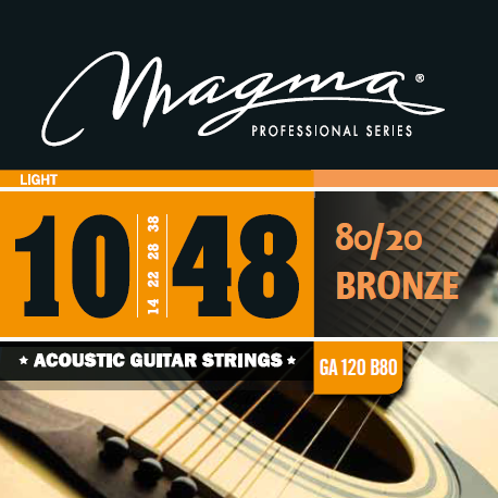 ACOUSTIC GUITAR - Bronze 80/20 - GA120B80 Light