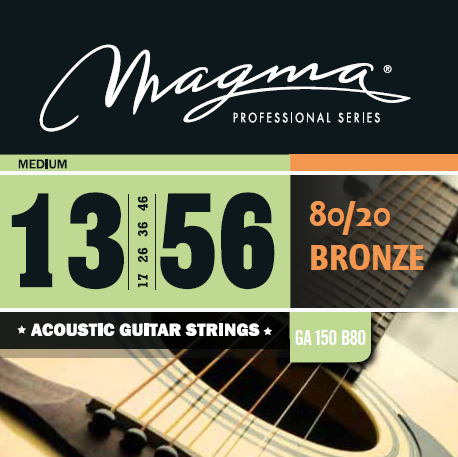 ACOUSTIC GUITAR - Bronze 80/20 - GA150B80 Medium