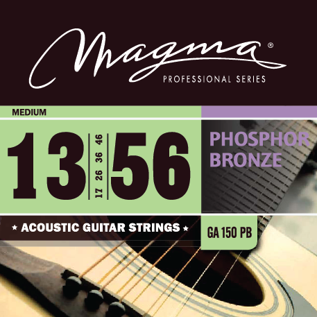 ACOUSTIC GUITAR - Phosphor bronze round wound - GA150PB Medium