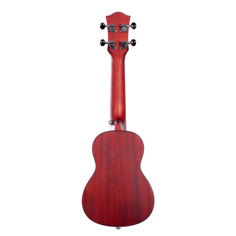 Soprano Ukulele Mahogany Red
