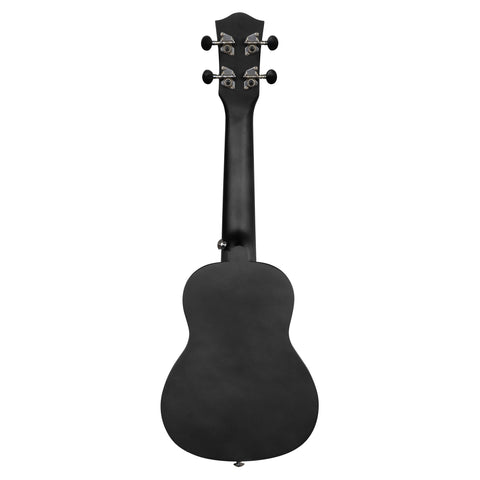 Soprano Ukulele Linden Black Set