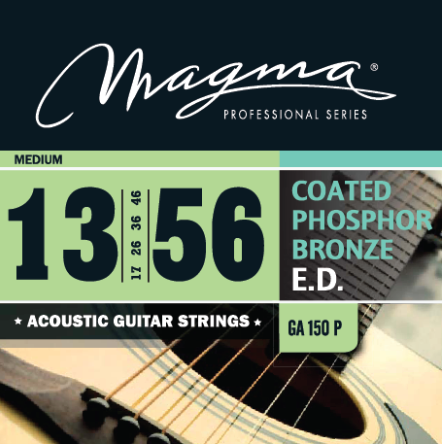 ACOUSTIC GUITAR - Coated phosphor bronze round wound - GA150P Medium