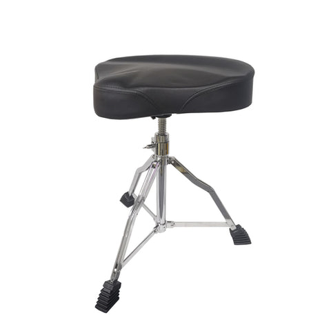 Black suede motorcycle drum chair OSKAR MARTIN G-07