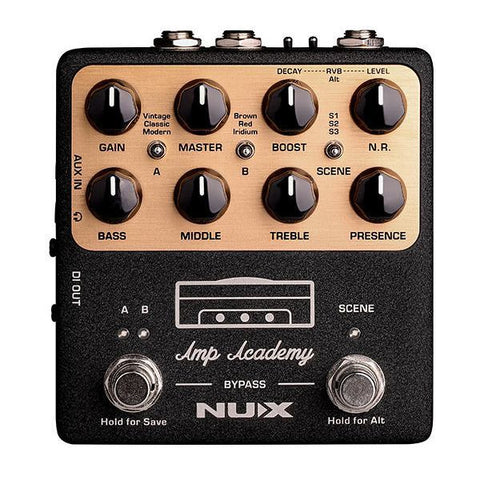 NUX NGS-6 AMP ACADEMY AMP MODELER DI Amplifier Simulator