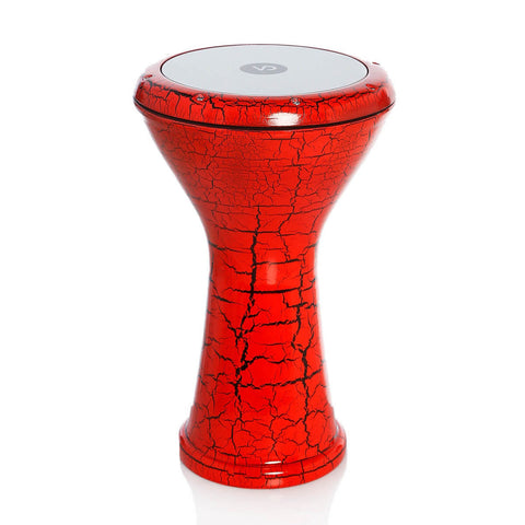 Turkish Darbuka Red with Black Stripes SULTAN VTN7003