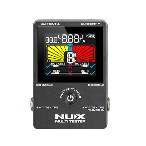 Rechargeable cable tester with voltage meter and tuner NUX NMT-1