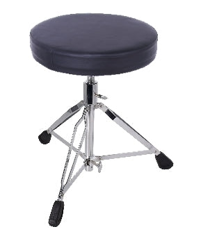 Round drum chair with black upholstery OSKAR MARTIN G-04