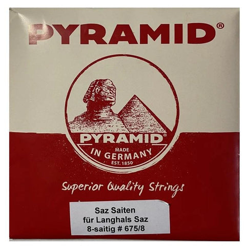 PYRAMID 675/8 Saz loop end string set