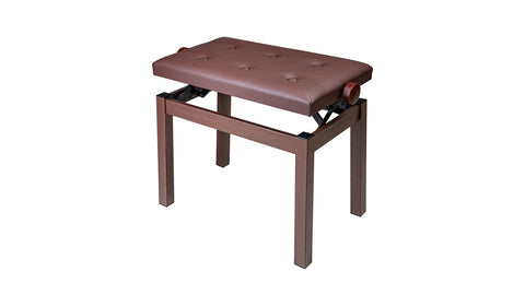 NUX NBM-3 wood-colored adjustable piano stool