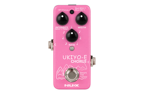 NUX NCH-4 UKIYO-E 3 CHORUS IN MINI PEDAL Guitar Effect