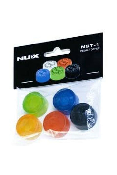 Pack of 5 NUX NST-1 Pedal Topper Effects Button Covers