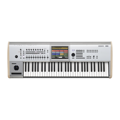 KORG KRONOS 2 Titanium - 61 Keys MUSIC WORKSTATION-Limited Edition Keyboard